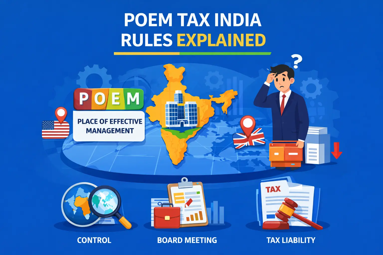 POEM Tax India Rules Explained: Foreign Company Residency Risks in 2026