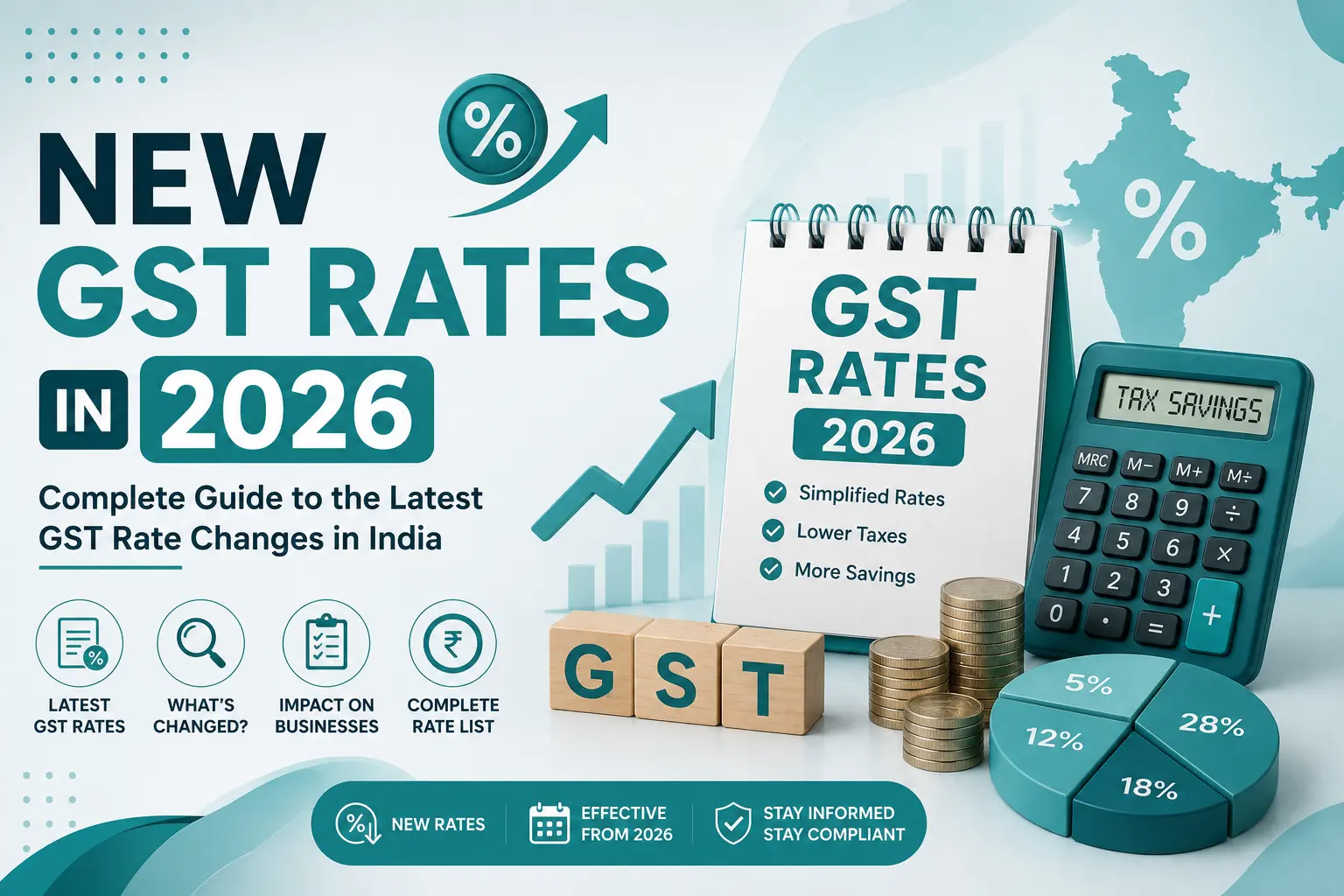 New GST Rate in 2026: The Complete GST 2.0 Slab List (Nil, 5%, 18% & 40%)